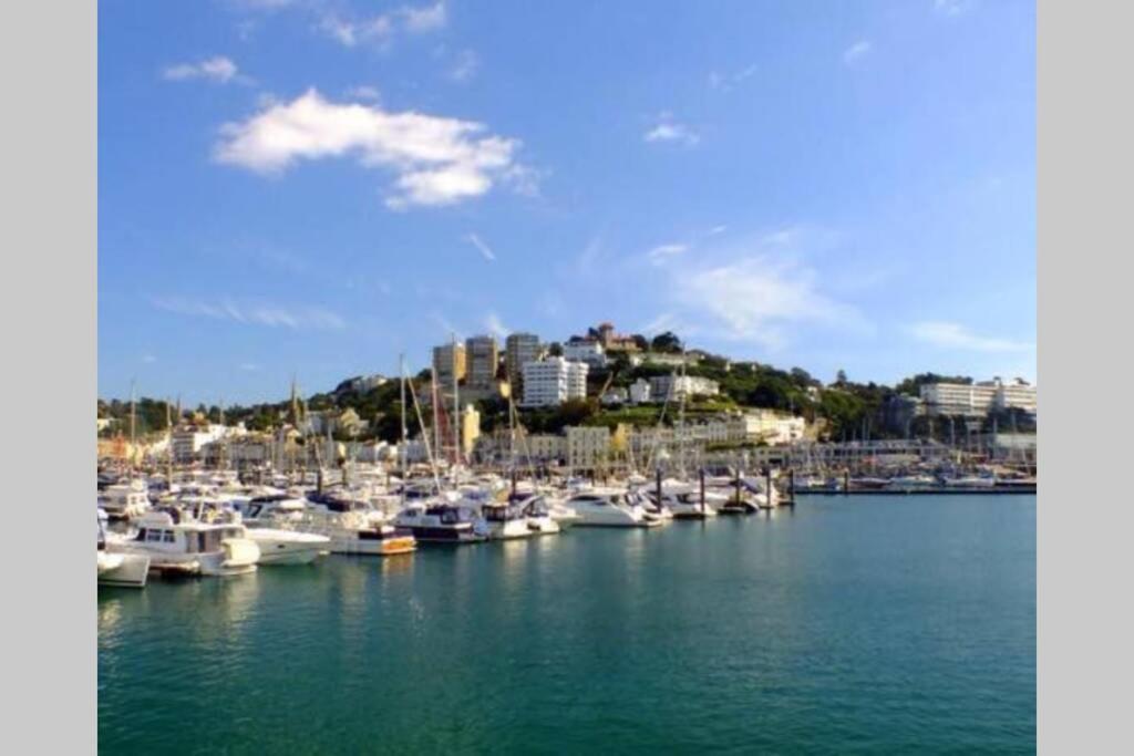 **Sunny And Bright, Thatchers Rock One Bed Beach Front Apartment*** 토키 외부 사진